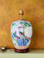 Tafellamp - Keramiek - Chinees porseleinen lamp, Antiek en Kunst