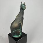 Robert Dyrcz - „The cat II „ - bronze, Antiek en Kunst