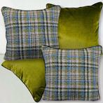 New set of four cushions. Two of them made with ÉLITIS