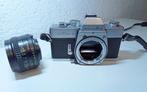 Minolta SR-T MC-II CLC + MD Rokkor 1,7/50mm | Analoge camera, Nieuw