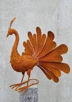 Beeldje - Rusty Peacock - IJzer, Metaal