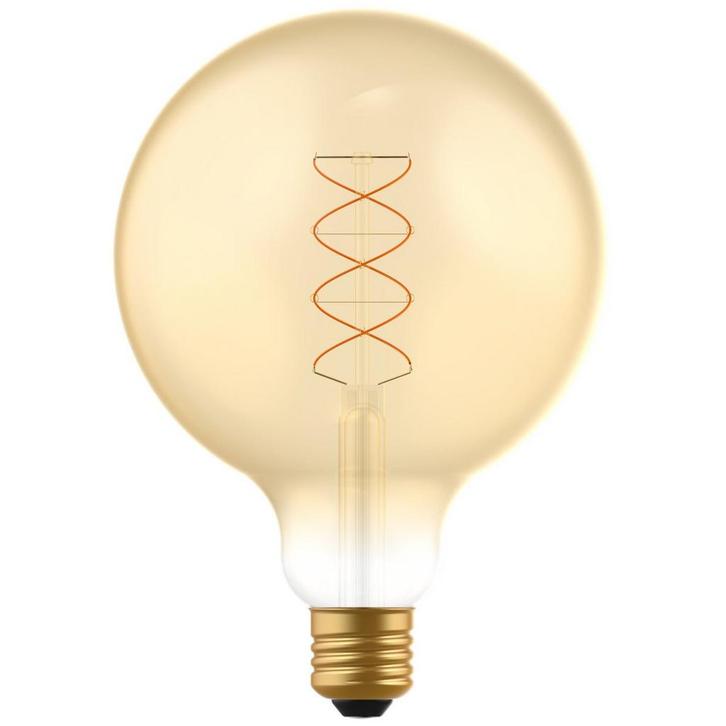 DecoDim LED Lamp Goud E27 - XXL Ø 12.5 cm - Dimbaar - Extra, Huis en Inrichting, Lampen | Overige, Nieuw, Verzenden