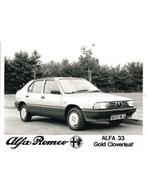 1984 ALFA ROMEO 33 GOLD CLOVERLEAF PERSFOTO, Nieuw, Alfa Romeo, Author