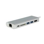 ARTICONA Portable USB-C Dock |  HDMI | RJ45 | USB-A | USB-C, Verzenden, Gebruikt, Docking station, ARTICONA 