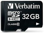 Verbatim | MicroSDHC | 32 GB | 90 MB/s | Premium, Audio, Tv en Foto, Fotografie | Geheugenkaarten, Verzenden, Nieuw