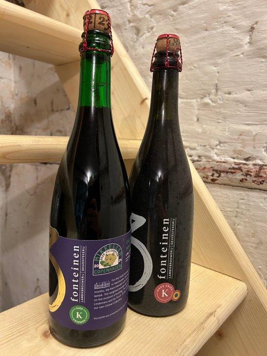 3 Fonteinen - MBCC 2024 & Oude Kriek - 75cl - 2 flessen, Verzamelen, Wijnen
