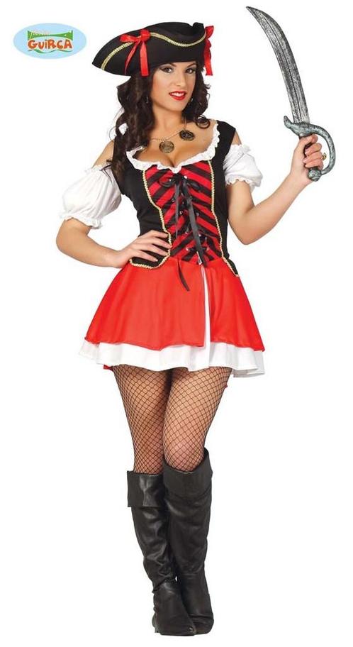 Piratenkostuum dames Mary Read, Kleding | Dames, Carnavalskleding en Feestkleding, Nieuw, Ophalen of Verzenden