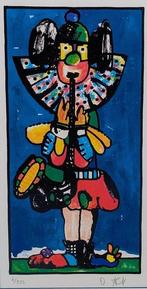 Otmar Alt (1940) - Papageienkonzert - handsigniert