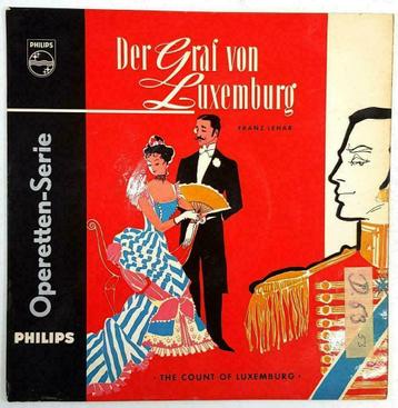 Der Graf Von Count Of Luxemburg Vinyl 10 VG+ [RW-049]