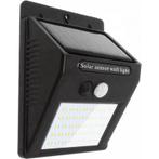 Wandlamp met sensor - Met zonnepaneel - IP44 - 6500k Koud w, Huis en Inrichting, Lampen | Overige, Nieuw, Ophalen of Verzenden