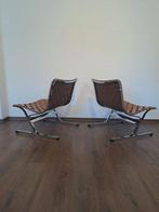 ICF - Ross Littell - Lounge stoel - PLR1 - Leder, Metaal