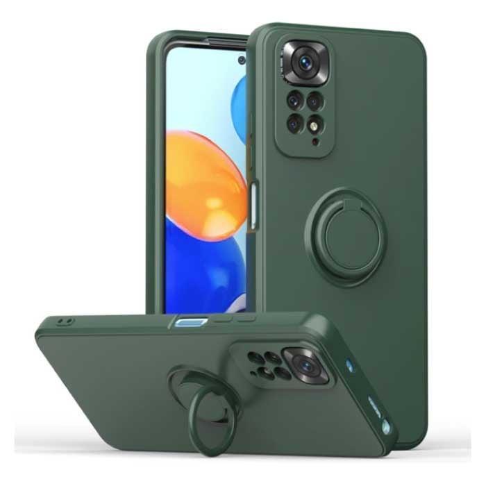 Xiaomi Poco M3 Hoesje met Ring Kickstand en Magneet -, Telecommunicatie, Mobiele telefoons | Hoesjes en Frontjes | Overige merken
