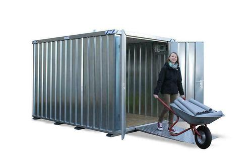 Opslag voor bouwmateriaal? Demontabele snelbouw container, Zakelijke goederen, Machines en Bouw | Overig