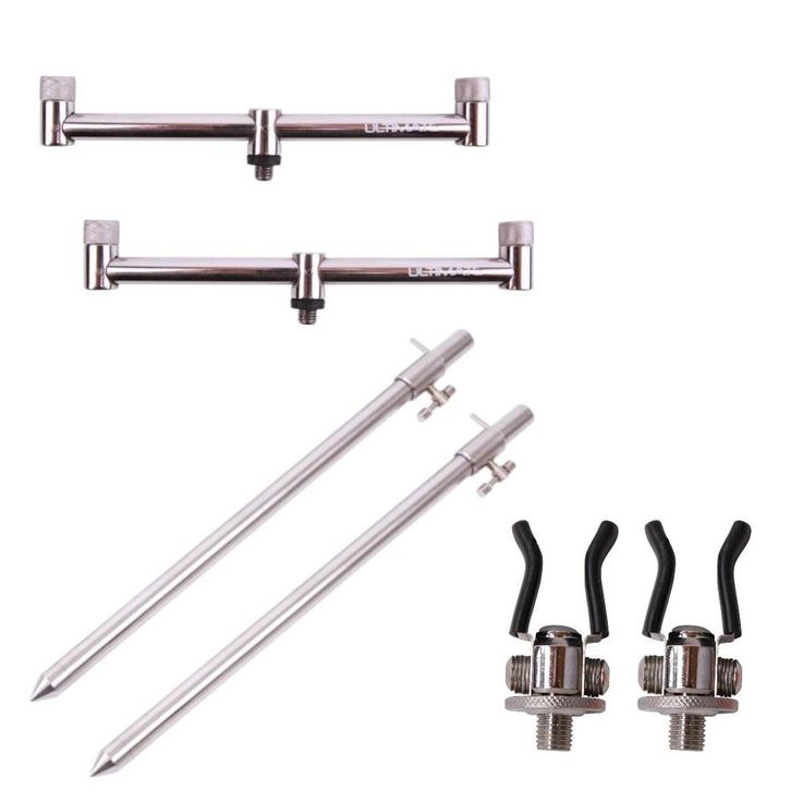 Complete RVS Buzzer Bar Set, Watersport en Boten, Hengelsport | Algemeen, Nieuw, Verzenden