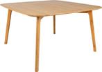 2dekans | Salontafel - Bamboe - Vierkant - Naturel geolied, Ophalen of Verzenden, Zo goed als nieuw