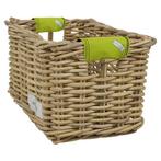 Wicked Rieten Fietsmand XL Lime Solid naturel, Verzenden, Nieuw