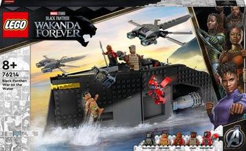 Lego black panther oorlog op het water 76214 beschikbaar voor biedingen