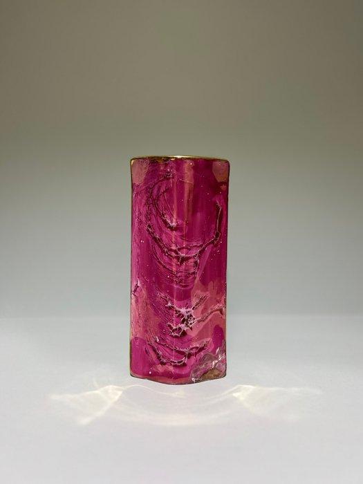 Lazeyras -France – Pink & Gold – Mid 20th Century - Bloempot, Antiek en Kunst, Curiosa en Brocante