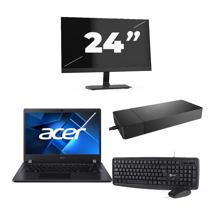 Acer TravelMate P214-53 - Intel Core i5-11e Generatie - 14 i, Computers en Software, Windows Laptops, Zo goed als nieuw, Verzenden