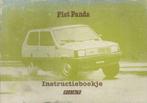 1980 Fiat Panda Instructieboekje Nederlands, Verzenden