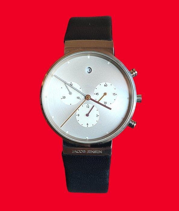Jacob Jensen Chronographe - Montre vintage - Zonder, Sieraden, Tassen en Uiterlijk, Horloges | Heren