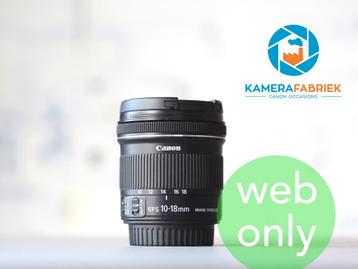 Canon EF-S 10-18mm f/4.5-5.6 IS STM beschikbaar voor biedingen