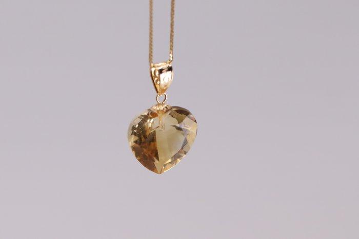Zonder Minimumprijs - Hanger - 18 karaat Geel goud, Citroën, Sieraden, Tassen en Uiterlijk, Antieke sieraden
