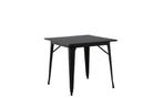 Eettafel - Lara - 80x80 cm - Zwart - Jörn, Huis en Inrichting, Tafels | Eettafels, Verzenden, Nieuw
