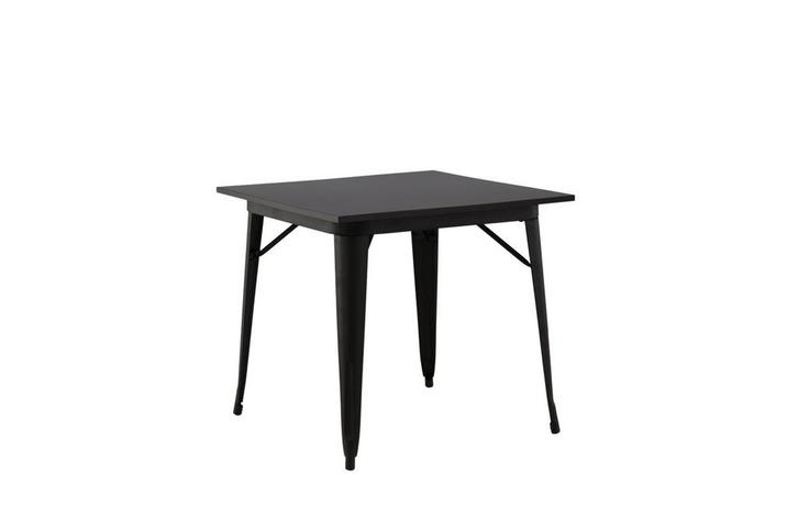 Eettafel - Lara - 80x80 cm - Zwart - Jörn, Huis en Inrichting, Tafels | Eettafels, Verzenden