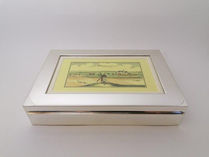 Quinn/ Franz Scheurle - Sigarendoos - .925 zilver - Sterling, Antiek en Kunst, Antiek | Goud en Zilver