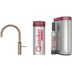 €2436 QUOOKER PRO3 CLASSIC FUSION ROUND MESSING PATINA + CU, Ophalen of Verzenden, Nieuw