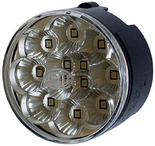 Hella Breedtelicht 12 LEDs Rond Inbouw Wit, Caravans en Kamperen, Kampeeraccessoires, Nieuw