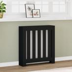 vidaXL Radiatorombouw 78x20x82 cm bewerkt hout zwart, Doe-het-zelf en Verbouw, Verwarming en Radiatoren, Verzenden, Nieuw