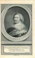 Portrait of William of Nassau-Siegen, Antiek en Kunst, Kunst | Etsen en Gravures