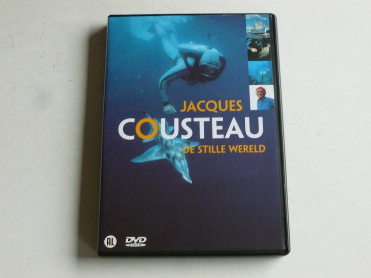 Jacques Cousteau - De stille wereld (DVD), Cd's en Dvd's, Dvd's | Documentaire en Educatief, Zo goed als nieuw, Verzenden