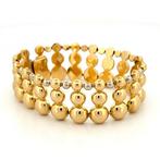 Handmade - Armband - 37.2 g - 18 karaat Geel goud, Witgoud, Nieuw