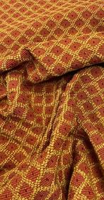 Jacquardweefsel met een ontwerp dat in de structuur is