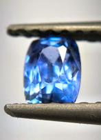 Blauw Saffier  - 0.97 ct - Lotus Gemology -, Nieuw