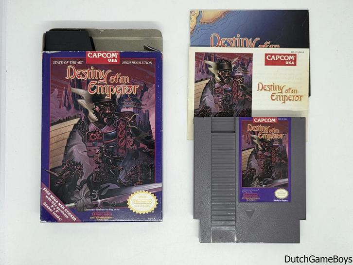 Nintendo NES - Destiny Of An Emperor - USA, Spelcomputers en Games, Games | Nintendo NES, Gebruikt, Verzenden