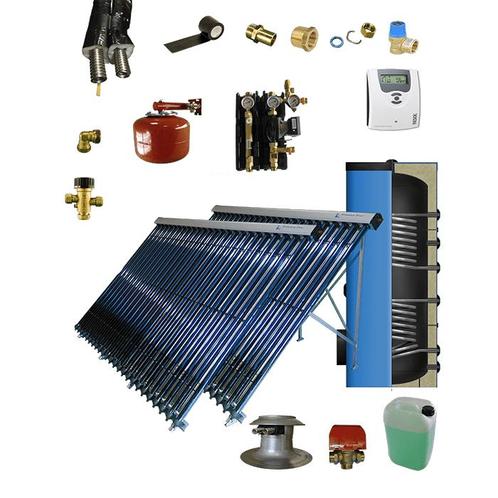 CV verwarming en tapwater zonneboiler 400L+ 2 x Prisma Pro, Doe-het-zelf en Verbouw, Geisers en Boilers, Nieuw, Verzenden