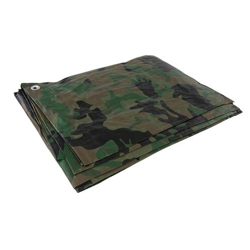 Silverline Camouflage dekzeil - waterbestendig - uv-behan..., Auto diversen, Aanhangwagen-onderdelen, Nieuw, Ophalen of Verzenden