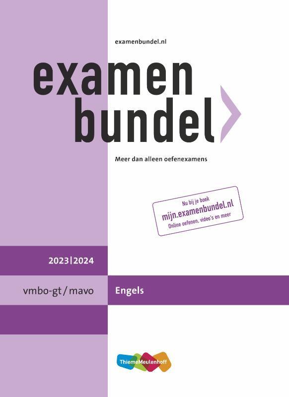 Examenbundel vmbo gtmavo Engels 20232024 9789006648348, Boeken, Studieboeken en Cursussen, Zo goed als nieuw, Verzenden