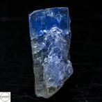 Natuurlijk diepblauw tanzanietkristal, Onbehandeld 24,75 ct-, Verzamelen, Mineralen en Fossielen