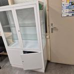 Mooie vitrine kast met opbergruimte afm 160x100x40 cm, Huis en Inrichting, Kasten | Vitrinekasten, Ophalen of Verzenden, Nieuw