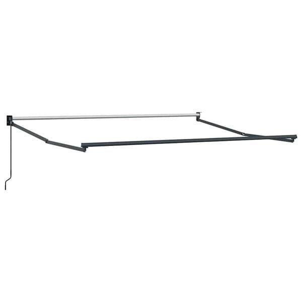Markies 3,5x2,5m Antraciet | Retourdeal | Stijlvol & Duur..., Tuin en Terras, Zonneschermen, 250 cm tot 450 cm, Nieuw, Knikarmscherm