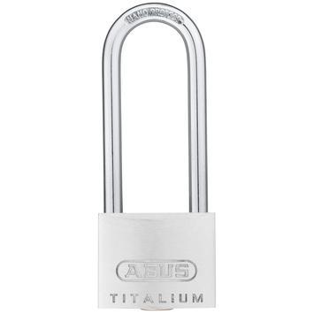 Abus hangslot Titalium 64 50 mm met grote beugel staal met, Doe-het-zelf en Verbouw, Hang- en Sluitwerk, Ophalen of Verzenden