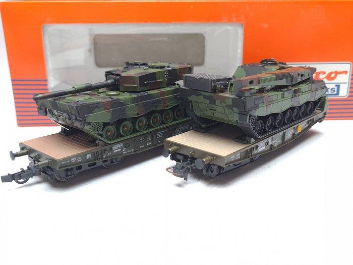 Roco H0 - 802/889 - Modeltrein goederenwagon (2) - 2x, Hobby en Vrije tijd, Modeltreinen | H0