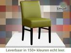 Leren eetkamerstoel Hold - Toledo Apple Green (groen) -, Nieuw, Leer, Ophalen of Verzenden, Eén