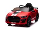 Ford Mustang GT500, 12-volt elektrische kinderauto met ru..., Verzenden, Nieuw