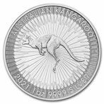 Kangaroo 1 oz 2021 (Perth Mint) (slechts 22.5% boven spot), Verzenden, Losse munt, Zilver